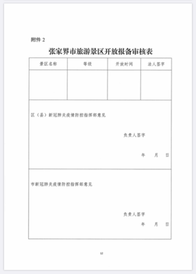 好消息!张家界市旅游景区有序开放工作方案来了